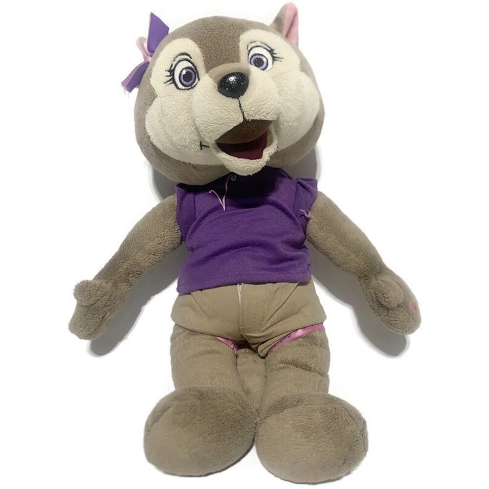 Violet the Wolf 17" Plush Stuffed Animal Great Wolf Lodge Mascot by Fiesta - Picture 2 of 9